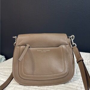 Marc Jacobs Brown Leather Crossbody Bag
